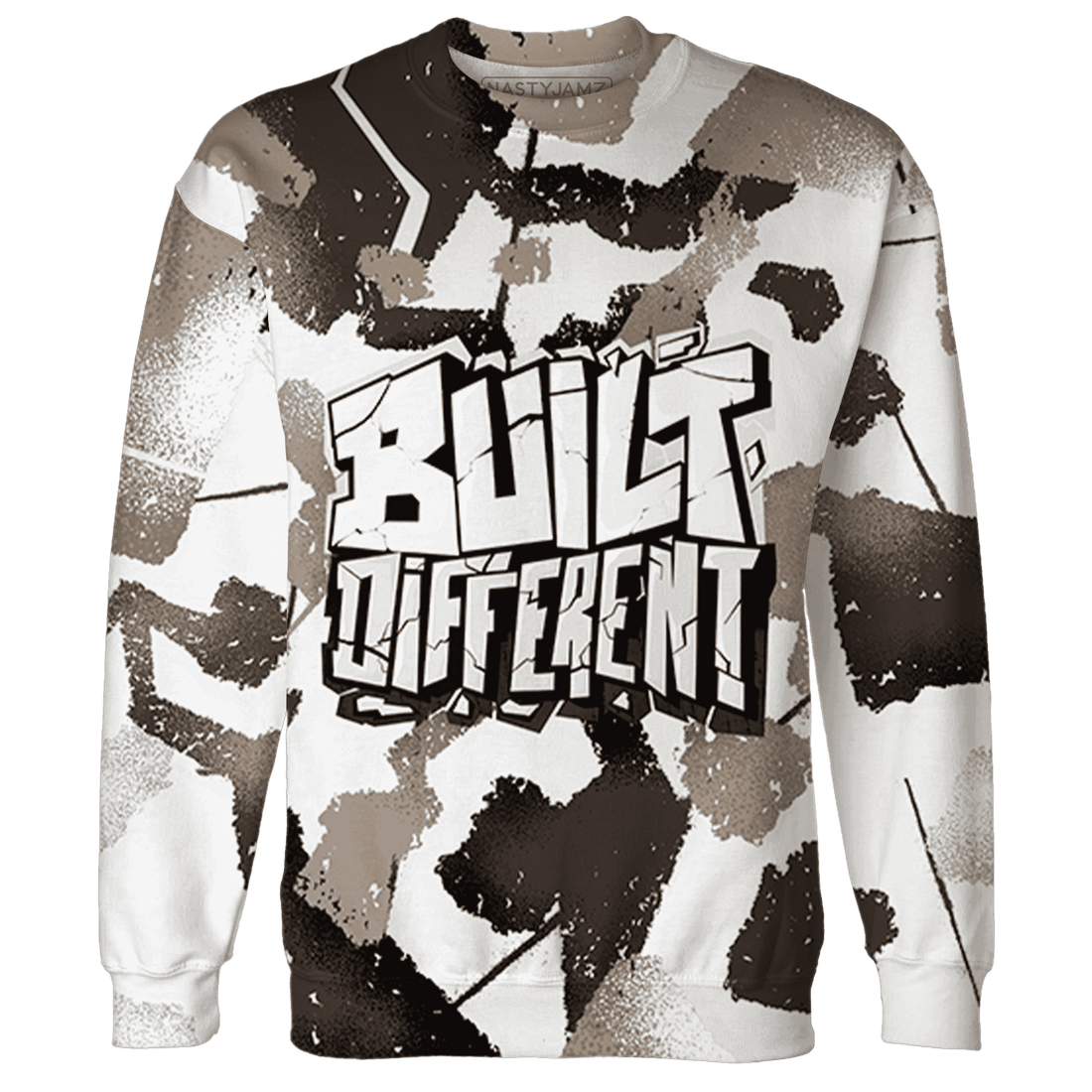 Dunk Low Baroque Brown Sweatshirt Match Built Different 3D All-Over Print Broken - NastyJamz