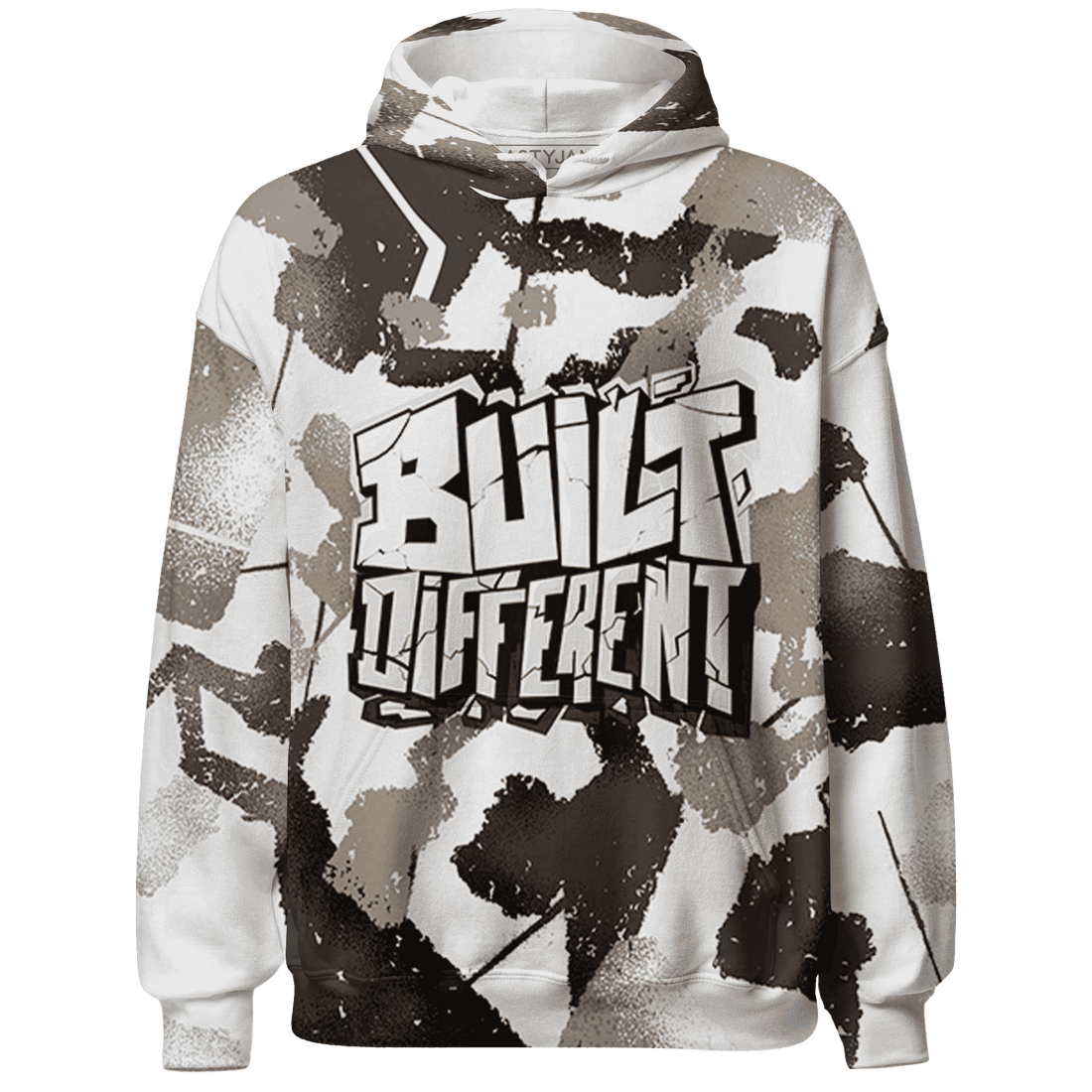 Dunk Low Baroque Brown Hoodie Match Built Different 3D All-Over Print Broken - NastyJamz