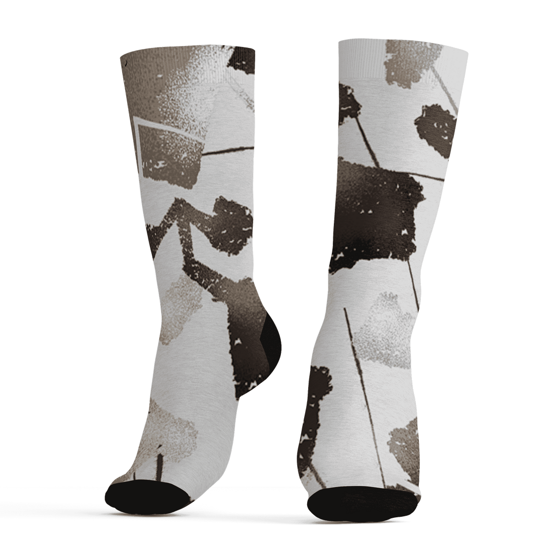 Dunk Low Baroque Brown Socks Match Built Different 3D All-Over Print Broken - NastyJamz