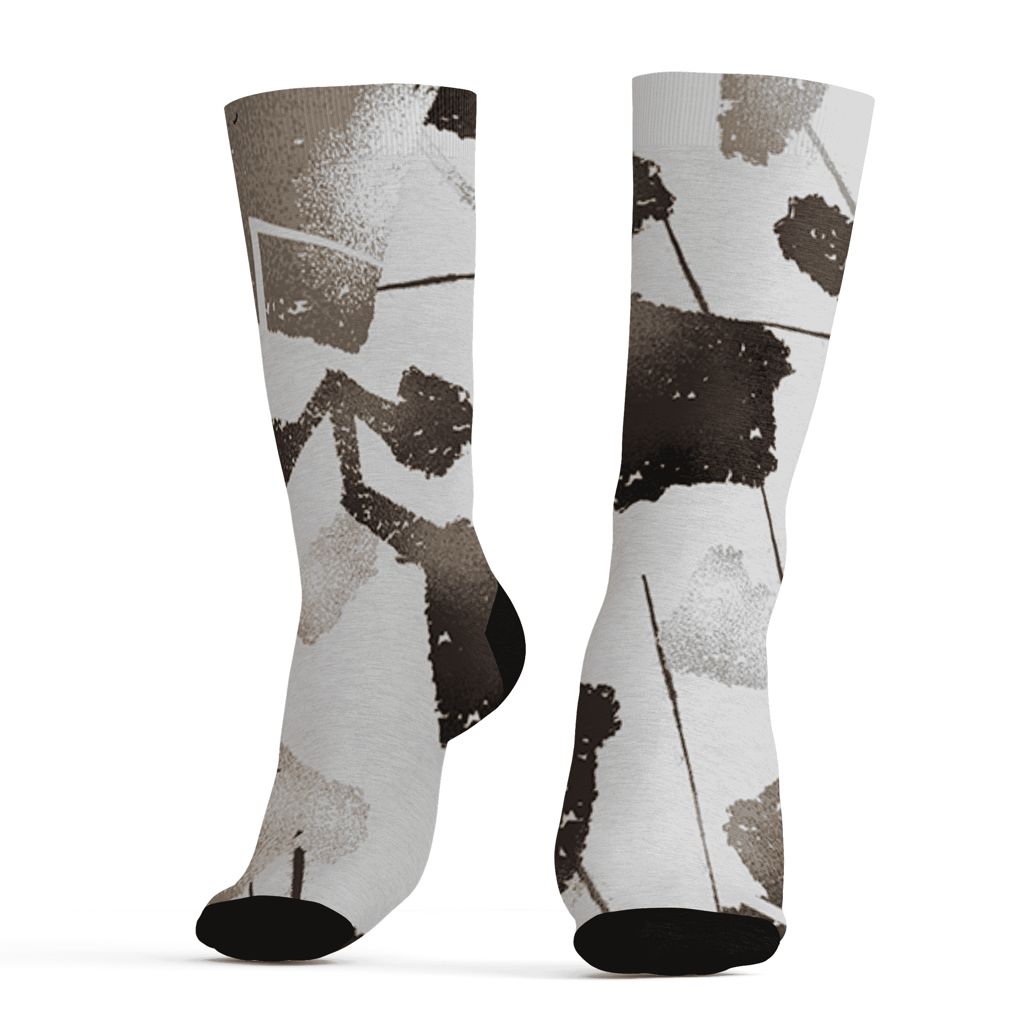 Dunk Low Baroque Brown Socks Match Built Different 3D All-Over Print Broken - NastyJamz