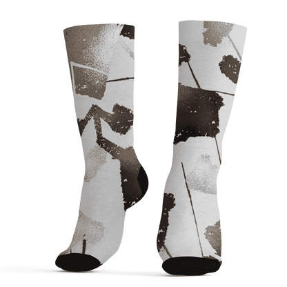 Dunk Low Baroque Brown Socks Match Built Different 3D All-Over Print Broken - NastyJamz