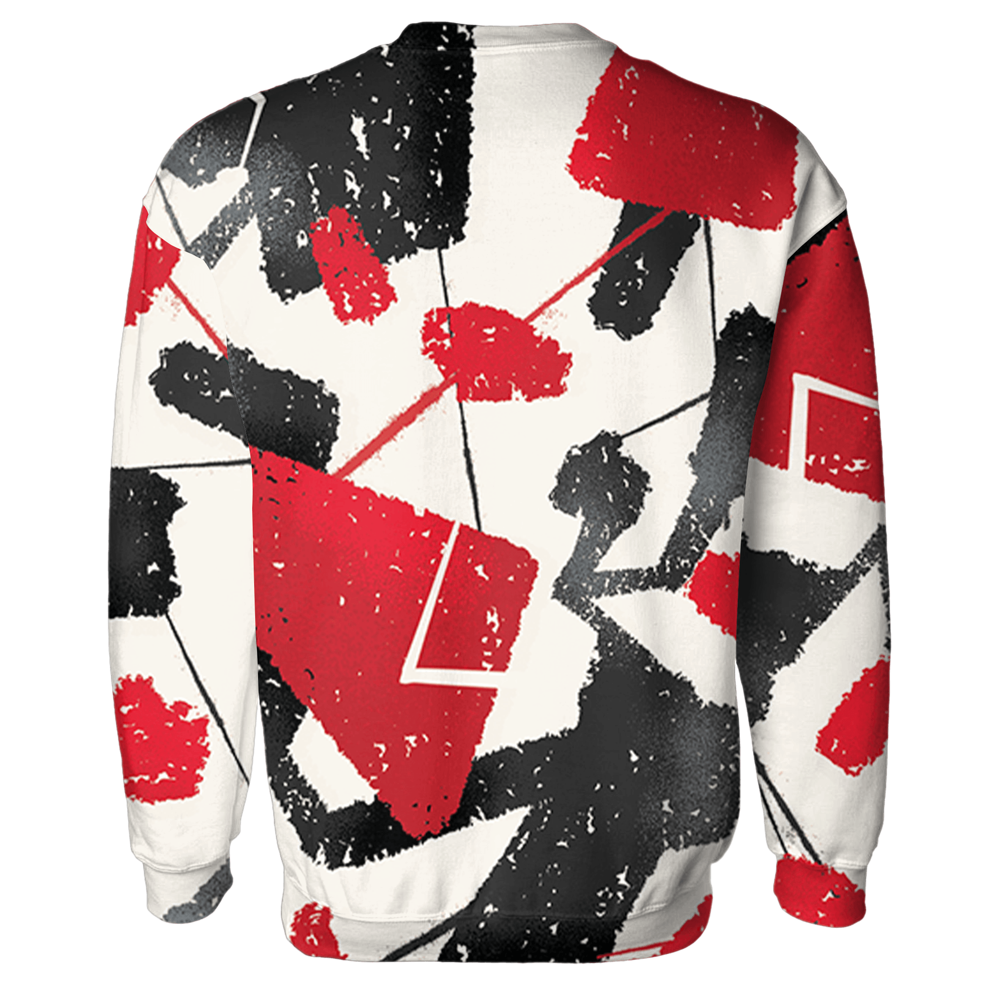 Jumman Jack University Red Sweatshirt Match Built Different 3D All-Over Print Broken - NastyJamz