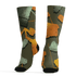 Olive 5s Socks Match Built Different 3D All-Over Print Broken - NastyJamz