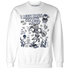 Low-Diffused-Blue-11s-NastyJamz-Sweatshirt-Match-Busy-Getting-Money-Skull