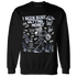 Low-Diffused-Blue-11s-NastyJamz-Sweatshirt-Match-Busy-Getting-Money-Skull