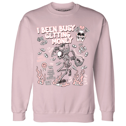 Low-Legend-Pink-11s-NastyJamz-Sweatshirt-Match-Busy-Getting-Money-Skull