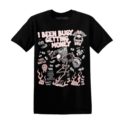 Low-Legend-Pink-11s-NastyJamz-T-Shirt-Match-Busy-Getting-Money-Skull