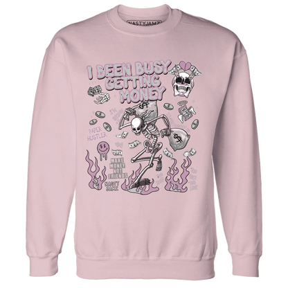 Orchid-Neutral-Grey-Black-White-4s-NastyJamz-Sweatshirt-Match-Busy-Getting-Money-Skull