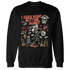 AM-90-Dark-Sage-Solar-Red-NastyJamz-Sweatshirt-Match-Busy-Getting-Money-Skull