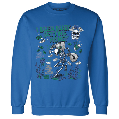 Dunk-Hyper-Royal-Malachite-NastyJamz-Sweatshirt-Match-Busy-Getting-Money-Skull