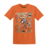 Dunk-Low-Retro-Wheat-Orange-NastyJamz-T-Shirt-Match-Busy-Getting-Money-Skull