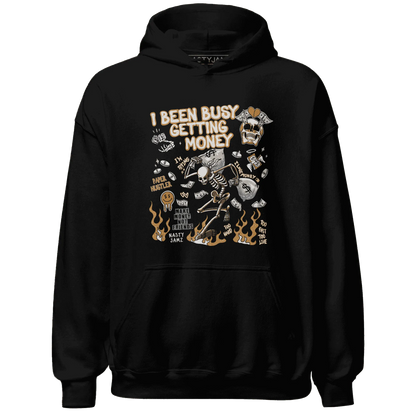 Dunk-Low-Retro-Wheat-Orange-NastyJamz-Hoodie-Match-Busy-Getting-Money-Skull