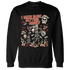 Dunk-Strawberry-Waffle-NastyJamz-Sweatshirt-Match-Busy-Getting-Money-Skull