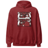 Dune Red 13s Hoodie Match Bye Her - NastyJamz