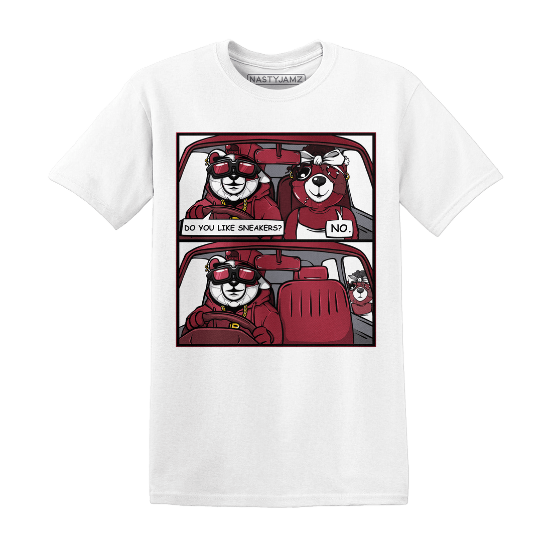High 85 Metallic Burgundy 1s T Shirt Match Bye Her - NastyJamz