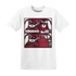 High 85 Metallic Burgundy 1s T Shirt Match Bye Her - NastyJamz