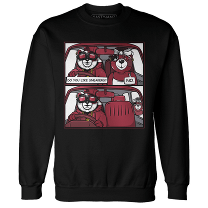 High 85 Metallic Burgundy 1s Sweatshirt Match Bye Her - NastyJamz