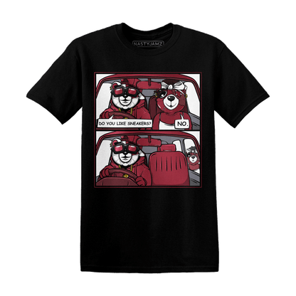 High 85 Metallic Burgundy 1s T Shirt Match Bye Her - NastyJamz