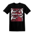 High 85 Metallic Burgundy 1s T Shirt Match Bye Her - NastyJamz