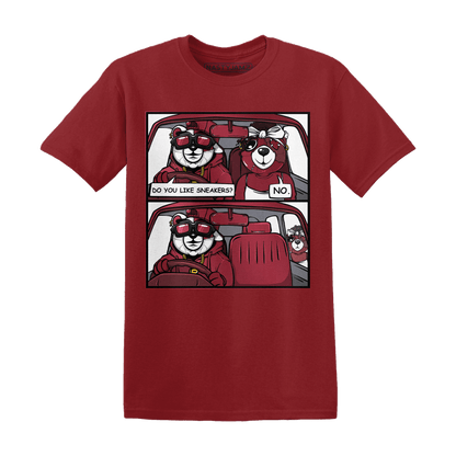 High 85 Metallic Burgundy 1s T Shirt Match Bye Her - NastyJamz