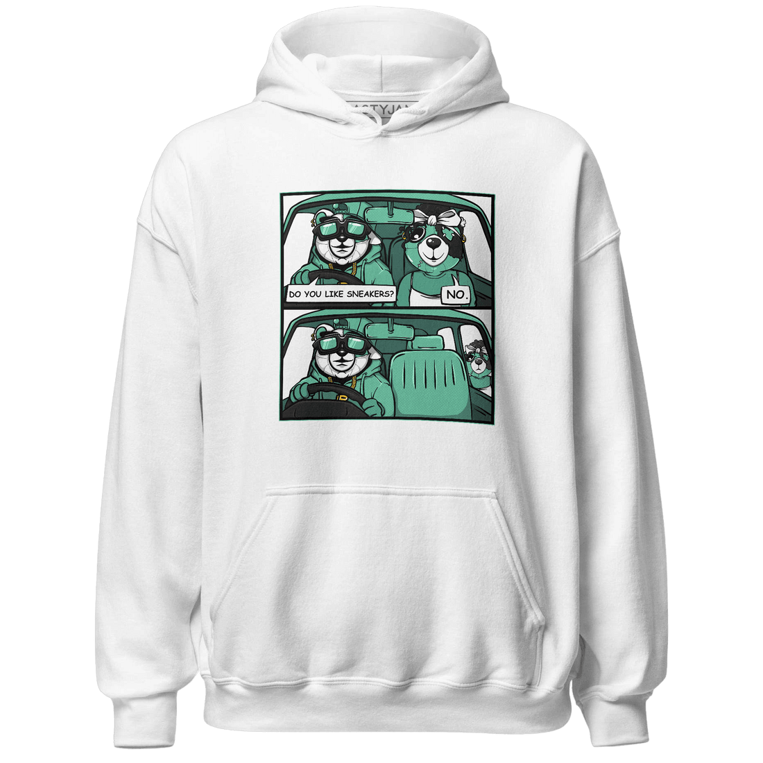High OG Green Glow 1s Hoodie Match Bye Her - NastyJamz