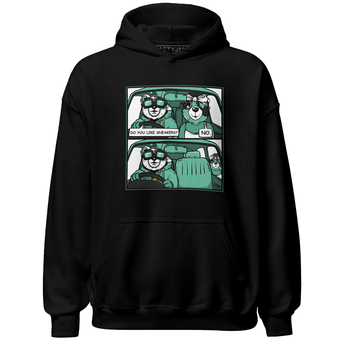 High OG Green Glow 1s Hoodie Match Bye Her - NastyJamz