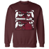 High White Team Red 1s Sweatshirt Match Bye Her - NastyJamz