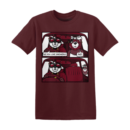 High White Team Red 1s T Shirt Match Bye Her - NastyJamz