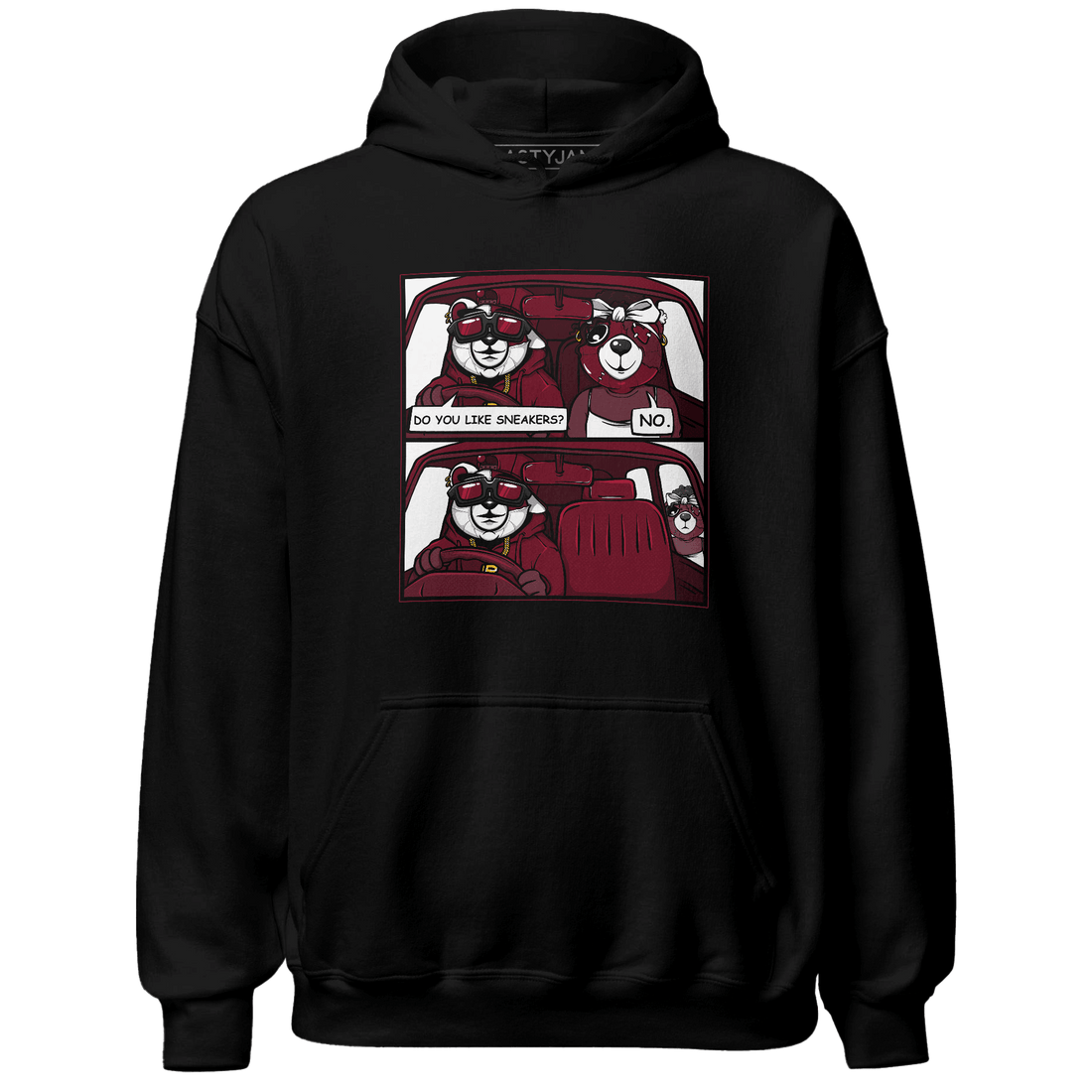 High White Team Red 1s Hoodie Match Bye Her - NastyJamz