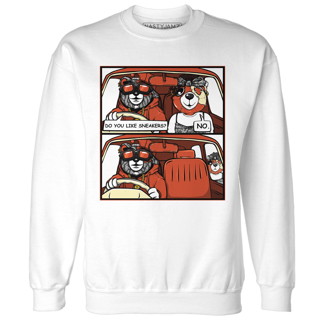 Georgia Peach 3s Sweatshirt Match Bye Her - NastyJamz
