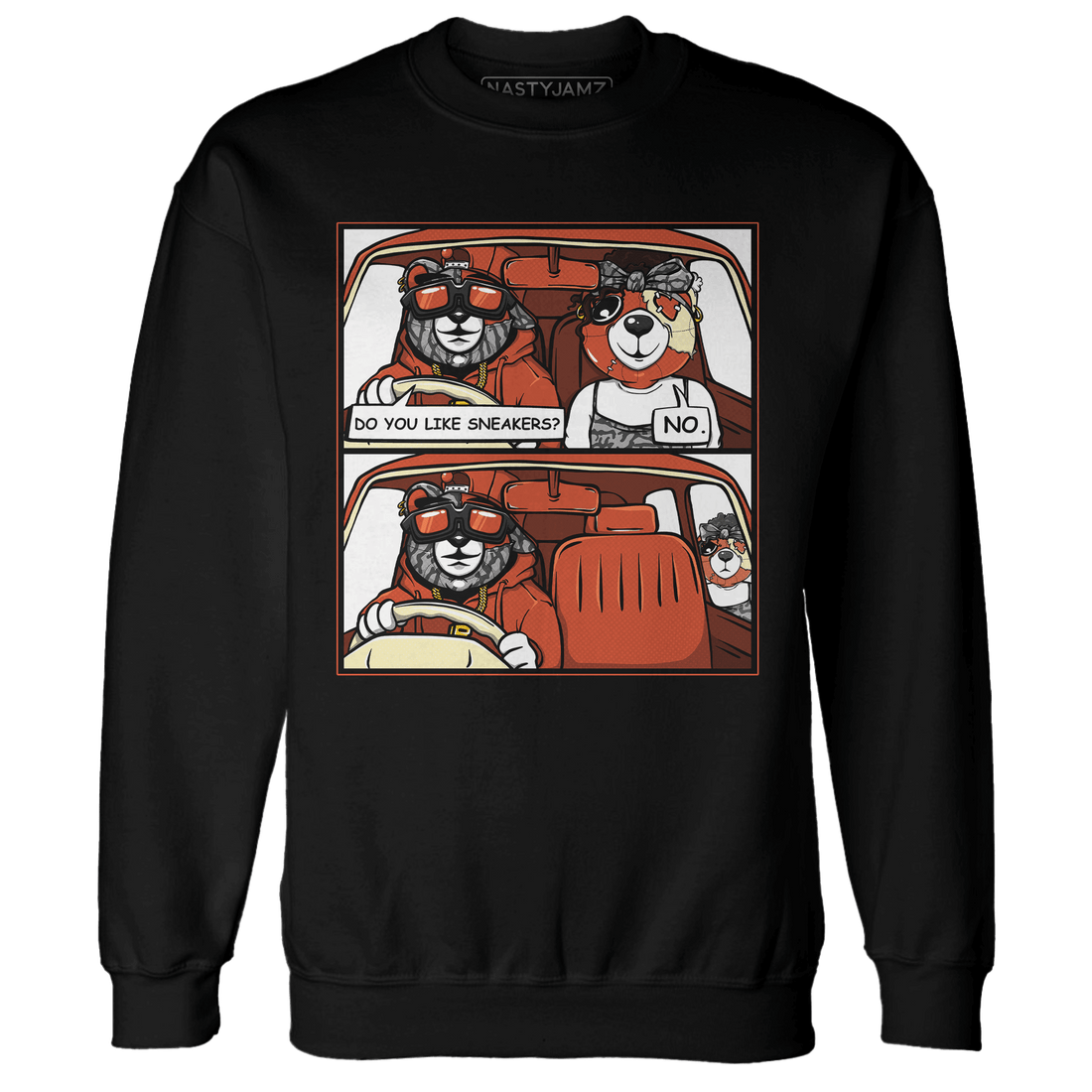 Georgia Peach 3s Sweatshirt Match Bye Her - NastyJamz