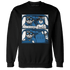 Industrial Blue 4s Sweatshirt Match Bye Her - NastyJamz