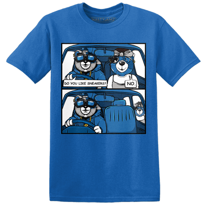 Industrial Blue 4s T Shirt Match Bye Her - NastyJamz