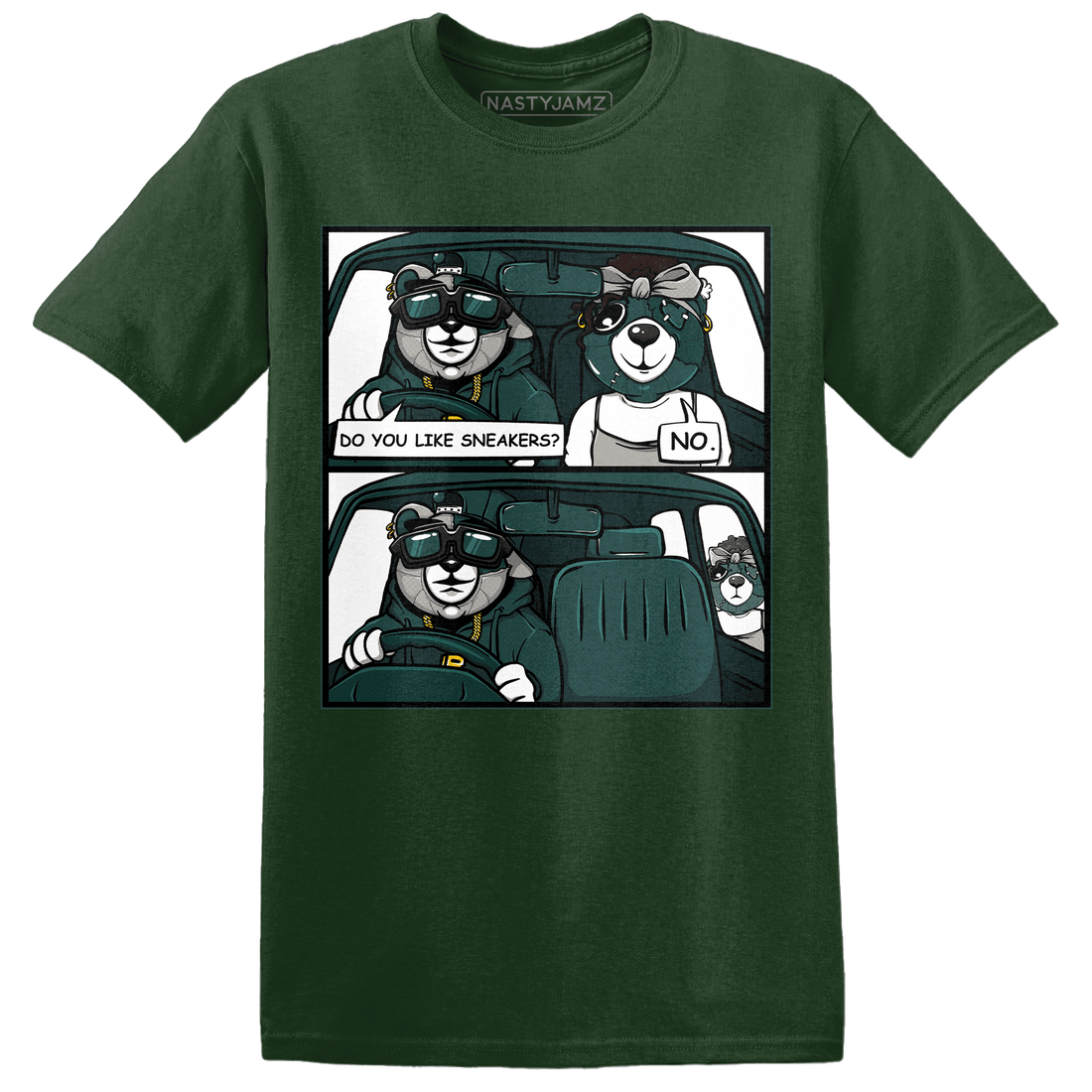 Oxidized Green 4s T Shirt Match Bye Her - NastyJamz
