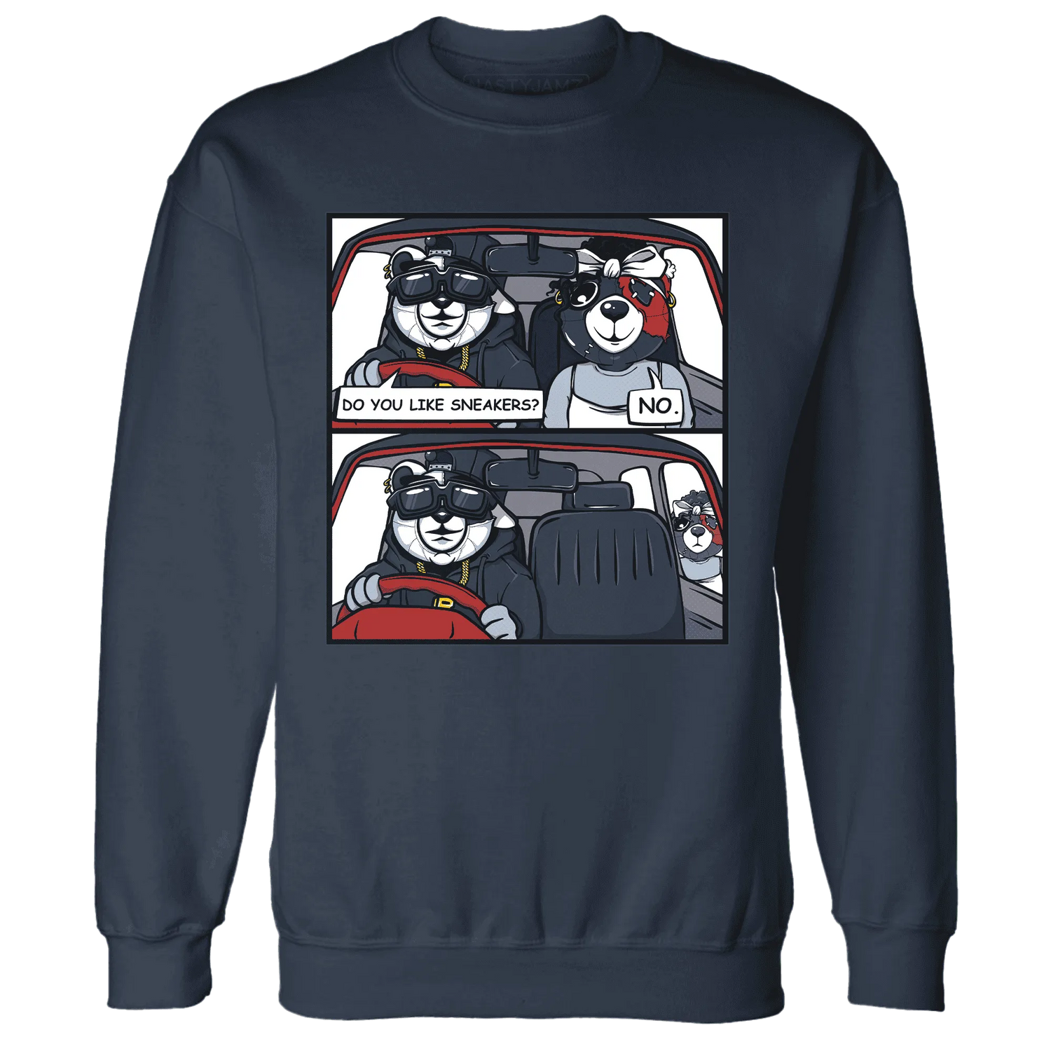 White-Navy-6s-Sweatshirt-Match-Bye-Her