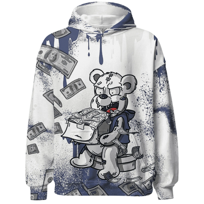 Low-Diffused-Blue-11s-Hoodie-Match-Cash-Money-3D-Splash-Paint
