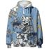 First In Flight 1s Hoodie Match Cash Money 3D All-Over Print Splash Paint - NastyJamz