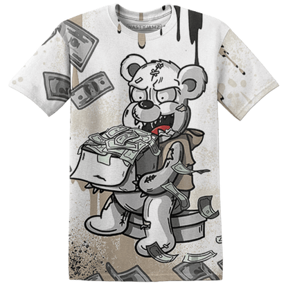 Latte 1s T Shirt Match Cash Money 3D All-Over Print Splash Paint - NastyJamz