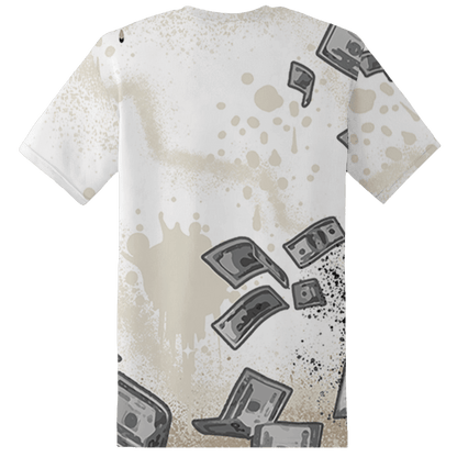 Latte 1s T Shirt Match Cash Money 3D All-Over Print Splash Paint - NastyJamz