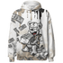 Latte 1s Hoodie Match Cash Money 3D All-Over Print Splash Paint - NastyJamz