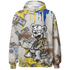 Low OG Canary TVSC 1s Hoodie Match Cash Money 3D All-Over Print Splash Paint - NastyJamz