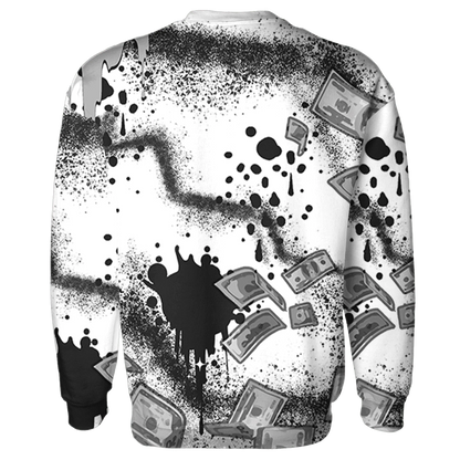 Wolf-Grey-1s-Sweatshirt-Match-Cash-Money-3D-Splash-Paint