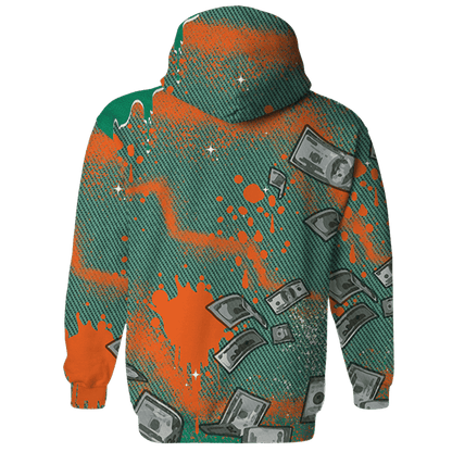 Nina CN Abney 3s Hoodie Match Cash Money 3D All-Over Print Splash Paint - NastyJamz