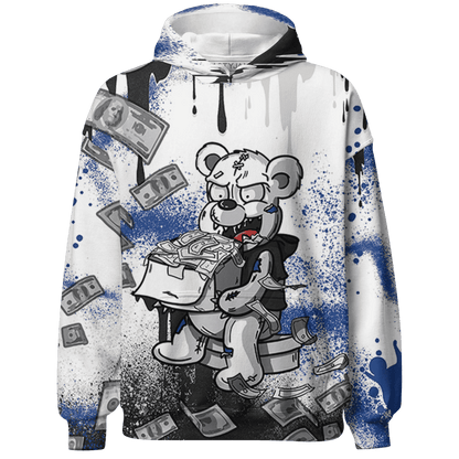 Quaiii 54 3s Hoodie Match Cash Money 3D All-Over Print Splash Paint - NastyJamz