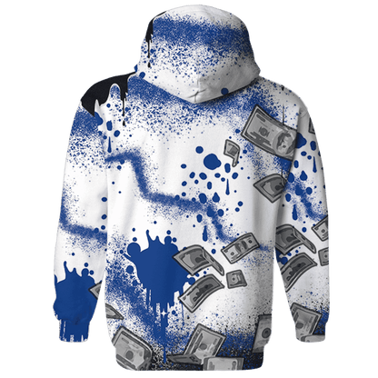 Quaiii 54 3s Hoodie Match Cash Money 3D All-Over Print Splash Paint - NastyJamz