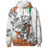 MAM Hurricanes 5s Hoodie Match Cash Money 3D All-Over Print Splash Paint - NastyJamz