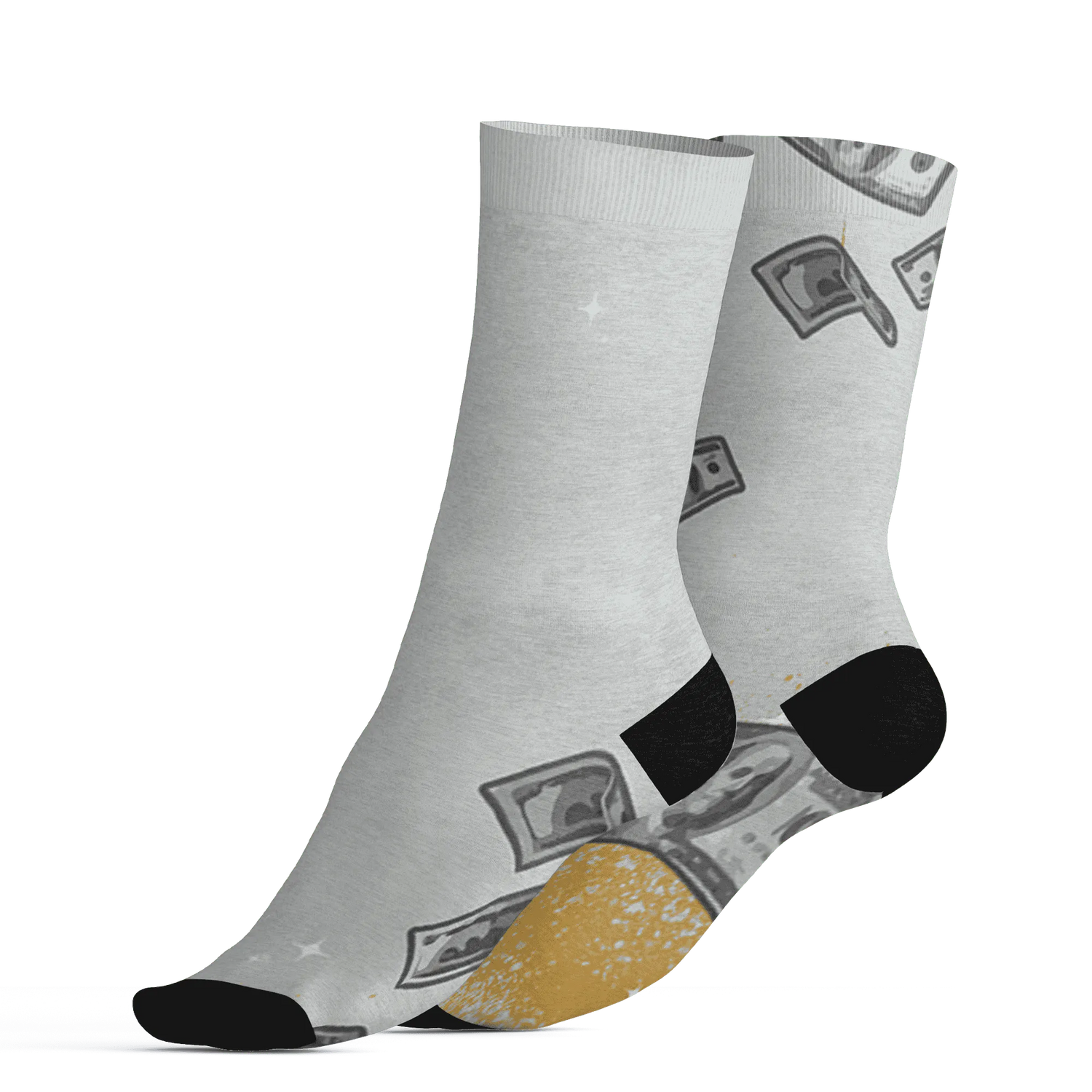 Paris-Olympicsss-6s-Socks-Match-Cash-Money-3D-Splash-Paint