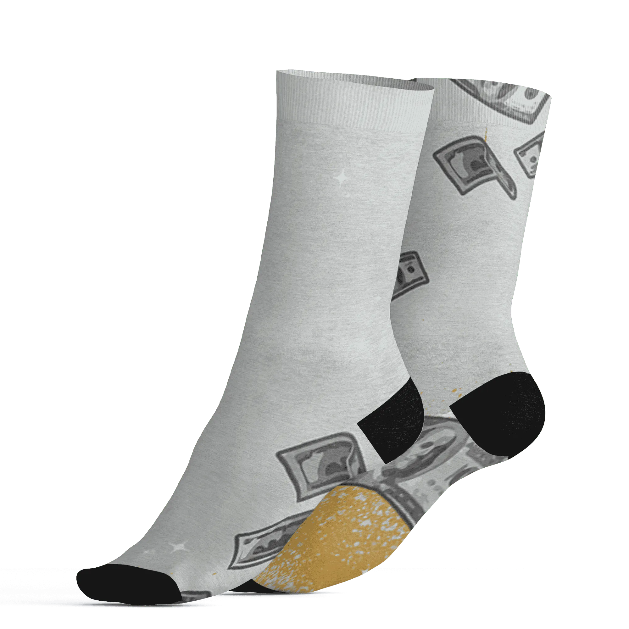 Paris-Olympicsss-6s-Socks-Match-Cash-Money-3D-Splash-Paint