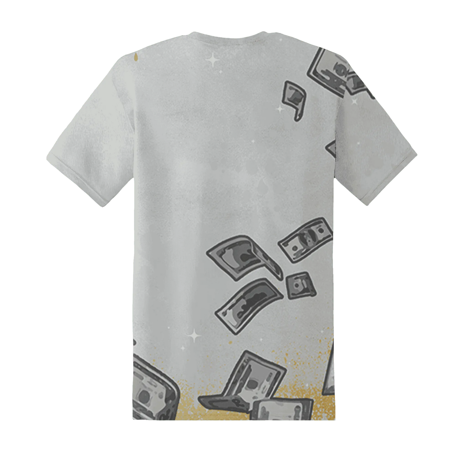 Paris-Olympicsss-6s-T-Shirt-Match-Cash-Money-3D-Splash-Paint