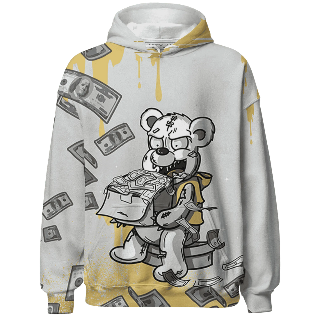 Paris-Olympicsss-6s-Hoodie-Match-Cash-Money-3D-Splash-Paint